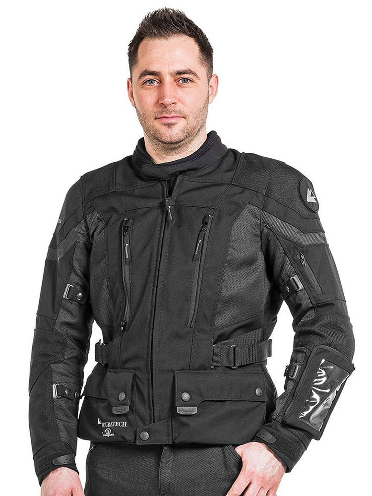 Kurtka motocyklowa tekstylna Touratech Companero Summer Traveller czarna