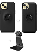 Zestaw na biurko: etui na telefon iPhone 15 Plus + uchwyt Quad Lock