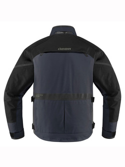 Kurtka motocyklowa tekstylna Icon Raiden niebieska
