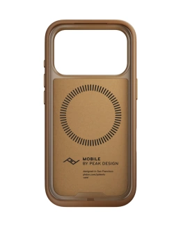 Etui Peak Design Mobile Everyday Clarino Case iPhone 17 Pro brązowe 