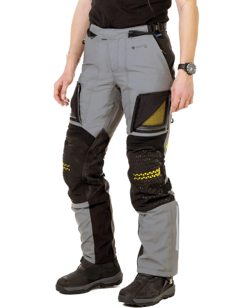 Spodnie motocyklowe damskie tekstylne Touratech Companero Rambler szare