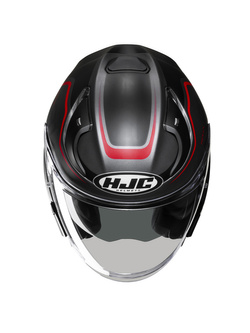 Kask otwarty HJC RPHA 31 Kouv czarno-czerwony