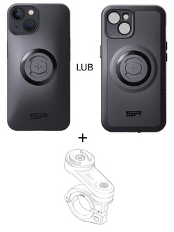 Zestaw na motocykl: etui na telefon iPhone 14/13 + mocowanie SP Connect