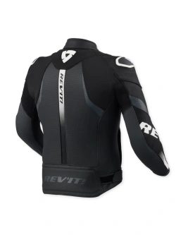 Kurtka motocyklowa skórzana REV’IT! Hyperspeed 3 Air czarno-biała