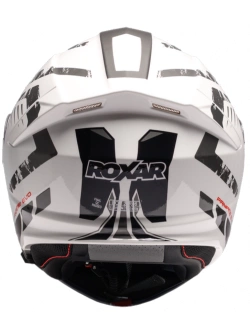 Kask szczękowy Roxar Paname Evo Edge biało-czarny