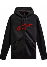 Bluza Alpinestars Ageless V3 zapinana na zamek, czarno-czerwona
