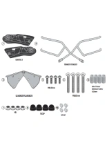 Stelaż pod sakwy motocyklowe Kappa Remove-X Moto Guzzi V7 Stone/ Special 850 (21-)