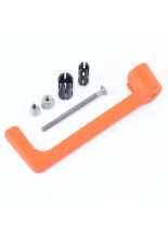 Osłona dźwigni hamulca/ sprzęgła R&G Ducati, Honda (wybrane modele) pomarańczowa