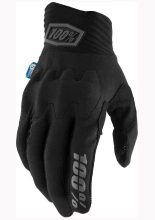 Rękawice cross 100% Cognito Smart Shock czarne