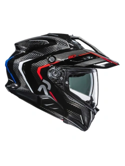 Kask integralny HJC RPHA 60 Carbon Oure czarno-biało-niebieski