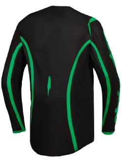 Bluza cross dziecięca Alpinestars MX Fluid Apex V2 czarno-zielona