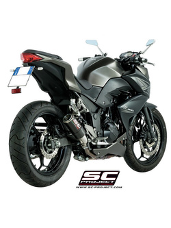 Tłumik CR-T Slip-on SC-Project do Kawasaki Z 300 [15-17]