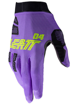 Rękawice cross Leatt Moto 1.5 GripR Argon fioletowe