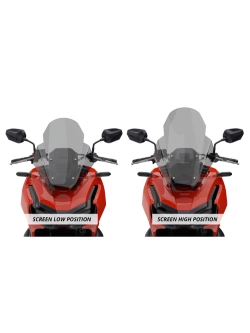 Szyba motocyklowa turystyczna PUIG Honda ADV 150 (23)/ ADV 160 (23-24) lekko przyciemniana