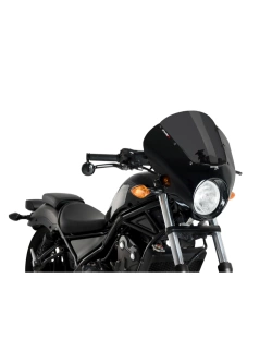 Półowiewka motocyklowa sportowa PUIG Dark Night Honda CMX 500 Rebel (17-19) mocno przyciemniana