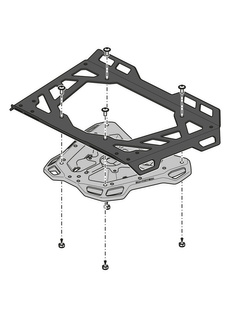 Stelaż centralny Street-Rack SW-MOTECH Honda CB750 Hornet (22-)