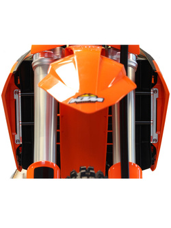 Osłony chłodnicy AXP Racing Gas Gas, Husqvarna, KTM (wybrane modele) srebrne