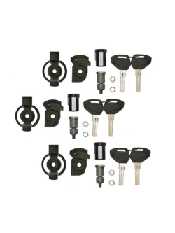 Zestaw 3-ech zamków Kappa Security Lock [3 wkładki, 6 kluczy]