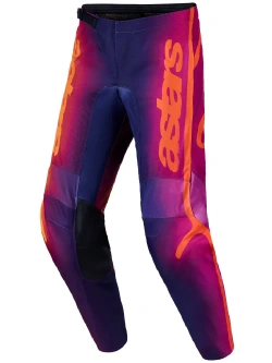 Spodnie cross Alpinestars MX Fluid Kepler pomarańczowo-fioletowe