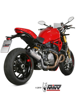 Tłumik motocyklowy Slip-On (GP Pro) MIVV do Ducati Monster 821 (18-20) / 1200 (17-21) titanium
