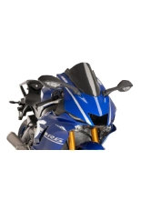 Szyba motocyklowa sportowa Puig Z-Racing Kawasaki YZF 6R (17-20)/ YZF 6R Race (22-)/ YZF R7 (22-) karbonowa