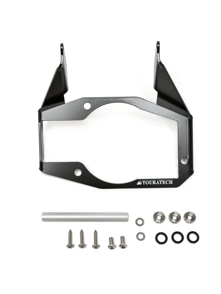 Adapter mocowania GPS nad kierownicą Touratech do KTM 1050 Adventure/1090 Adventure/1190 Adventure/R czarny