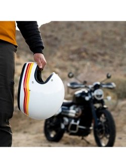 Kask integralny Biltwell Gringo Sunset Spectrum biały