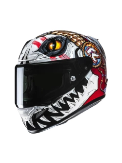 Kask integralny HJC RPHA 12 Kepina biało-czerwony