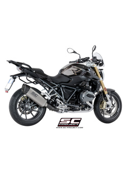 Tłumik SC-Project, Adventure, Titanium + Carbon (SLIP ON) - BMW R 1200 R / RS [17-18]
