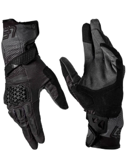 Rękawice motocyklowe Leatt Hydradri 5.5 Stealth czarno-szare