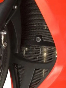 Osłona chłodnicy R&G aluminiowa do Triumpha Sprint GT (10-) czarna