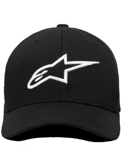 Czapka z daszkiem Alpinestars Ageless Curve czarno-biała