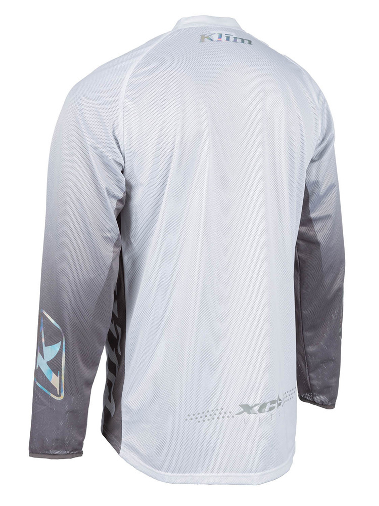 Bluza enduro Klim XC Lite biało-szara