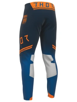 Spodnie cross Thor Sportmode Carbon granatowo-pomarańczowe