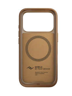 Etui Peak Design Mobile Everyday Clarino Loop iPhone 17 Pro Max brązowe