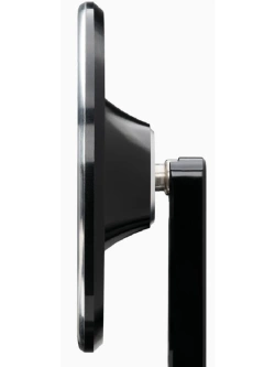 Lusterko motocyklowe uniwersalne Motogadget Mo.view Classic Pivot aluminiowe, czarne [długość ramienia: 110 mm] [kompatybilne z kierownicami: 22,2 mm]