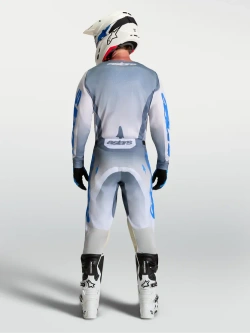 Spodnie cross Alpinestars MX Racer Amber szaro-niebieskie