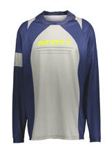 Bluza enduro Scott X-Plore niebiesko-szara
