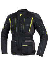 Kurtka motocyklowa tekstylna Rebelhorn Patrol czarno-fluo żółta