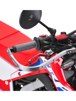 Handguardy Zeta Honda CRF250L/ CRF300L / RALLY (21-) aluminiowe, szare