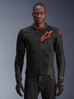 Kurtka motocyklowa tekstylna Alpinestars Viper V4 Air czarno-czerwona