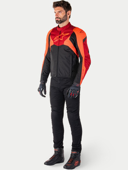 Kurtka motocyklowa tekstylna Alpinestars T-Jaws V4 czarno-czerwona