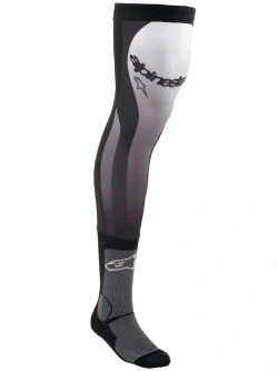 Skarpety Alpinestars Knee Brace czarno-biało-szare