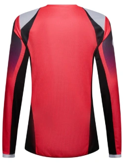 Bluza enduro damska Fox 180 Frame czarno-szaro-różowa