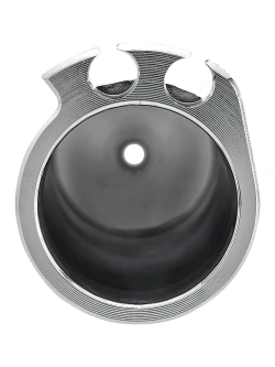 Tuleja manteki gazu Biltwell Whiskey Throttle do kierownic o średnicy 25.4 [mm] srebrna