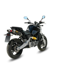 Tłumiki motocyklowe Slip-On (GP) MIVV do Yamaha MT-03 660 (06-14) carbon