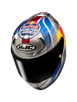 Kask integralny HJC RPHA 12 Red Bull Austin GP II srebrno-niebieski