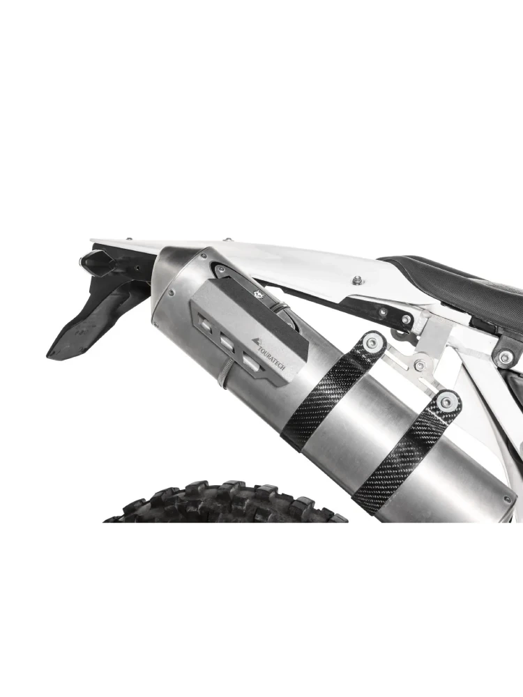 Osłona termiczna tłumika Touratech srebrna