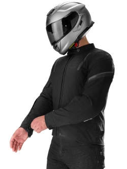 Kurtka motocyklowa tekstylna Shima Rush 3.0 czarna