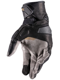 Rękawice motocyklowe Leatt X-Flow 8.5 Stealth czarno-szare